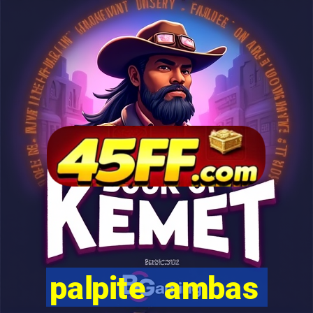 palpite ambas marcam hoje